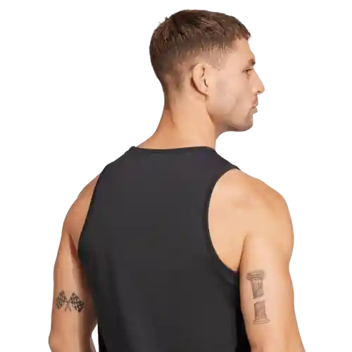Adidas Camiseta Manga Sisa Entrenamiento Hombre Negro Talla M