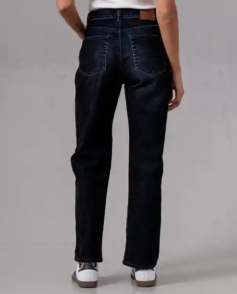 Jean Straight Mujer Azul Medianoche Ultraoscuro T 8 76865 Rifle