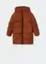 Anorak Amerlong Naranja Talla 12 Niños Mango