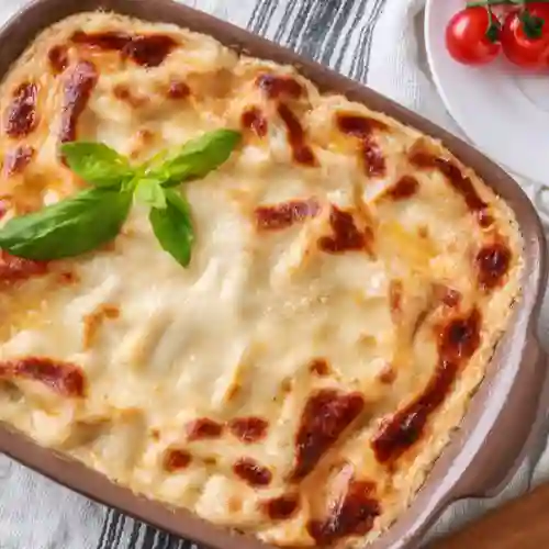 Lasagna Pollo-Champiñón