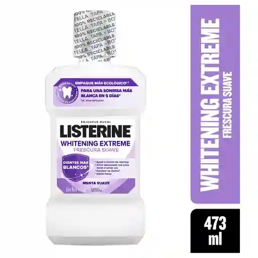 Enjuague Bucal LISTERINE Whitening Extreme 473 ML