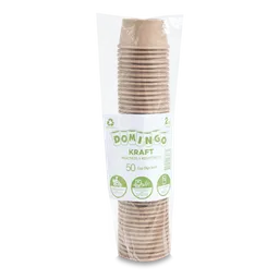 Domingo Salsero Portion Cup Kraft Paper de 2 Oz