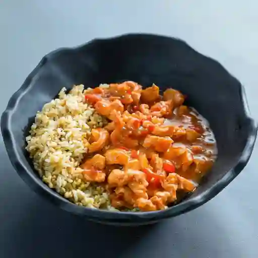 Pega de Arroz con Pollo