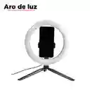 Miniso Soporte de Celular Tripode in Live Broadcast Aro Con Luz