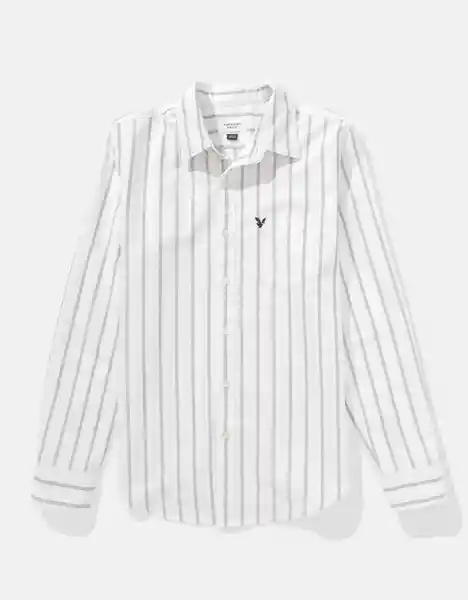 Camisa Hombre Beige Talla: MEDIUM 2830209 American Eagle
