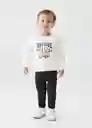 Sudadera Outside Off White Talla 66 Niños Mango