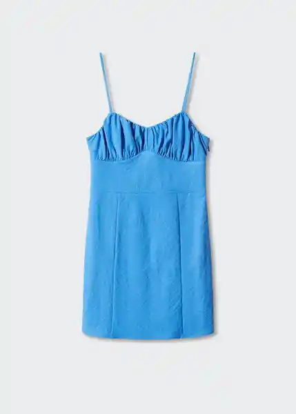 Vestido Blair Azul Talla XL Mujer Mango