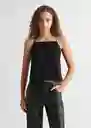 Pantalón Street Negro Talla 20 Teen Niñas Mango