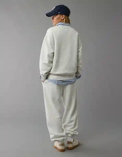 Buzo Mujer Gris Talla SMALL 2522006 American Eagle