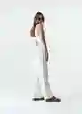 Enterizo Lara Mujer Crudo Puro Claro Talla L 563G332 Naf Naf