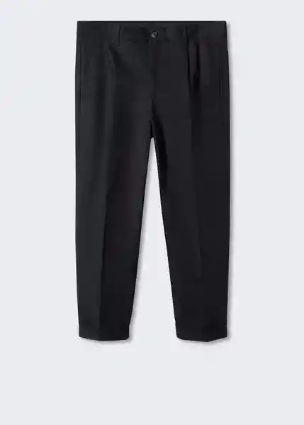 Pantalón William Negro Talla 44 Hombre Mango