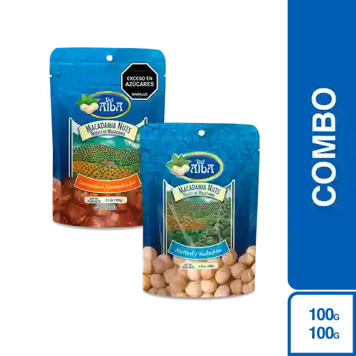 Combo Día Madre Del Alba Nueces de Macadamia + Nueces Macadamia