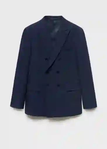 Blazer Americana Monaco Indigo Talla 50 Hombre Mango