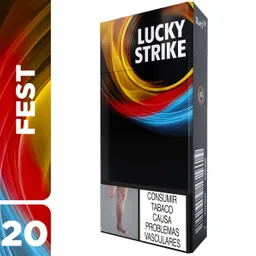Cigarrillo Cartón De Lucky Strike Fest Xl 20