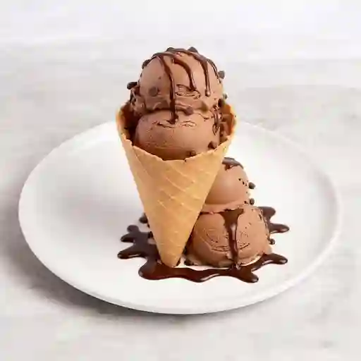Cono de Chocolate X3