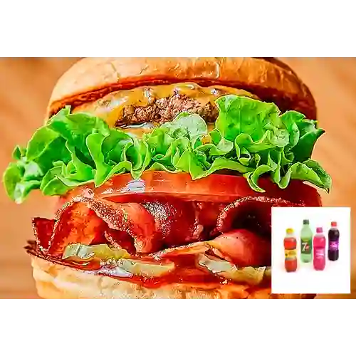 Combo Burguer Especial + Gaseosa 250 ml