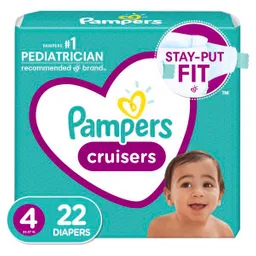 Pampers Cruisers Pañales Talla 4