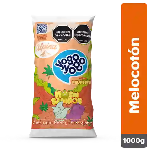 Yogo Yogo Melocotón Bolsa 1000 g