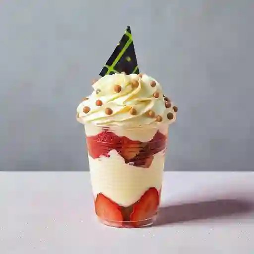 Fresas con Crema