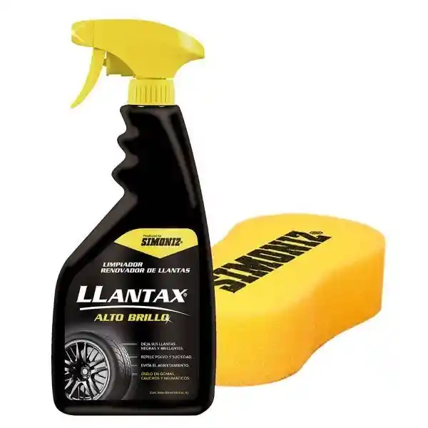 Simoniz Restaurador de Llantas + Espumón Lava Autos