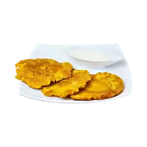 Patacones con Suero Costeño