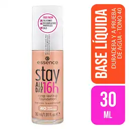 Essence Maquillaje Stay All Almond