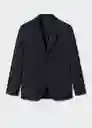 Blazer Americana Travel Navy Talla 52 Hombre Mango