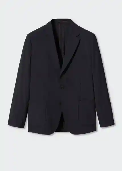 Blazer Americana Travel Navy Talla 52 Hombre Mango