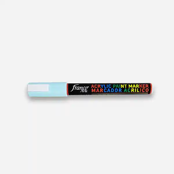 Acrylic Paint Marker Marcador Acrílico Turquesa Turquoise (B802)