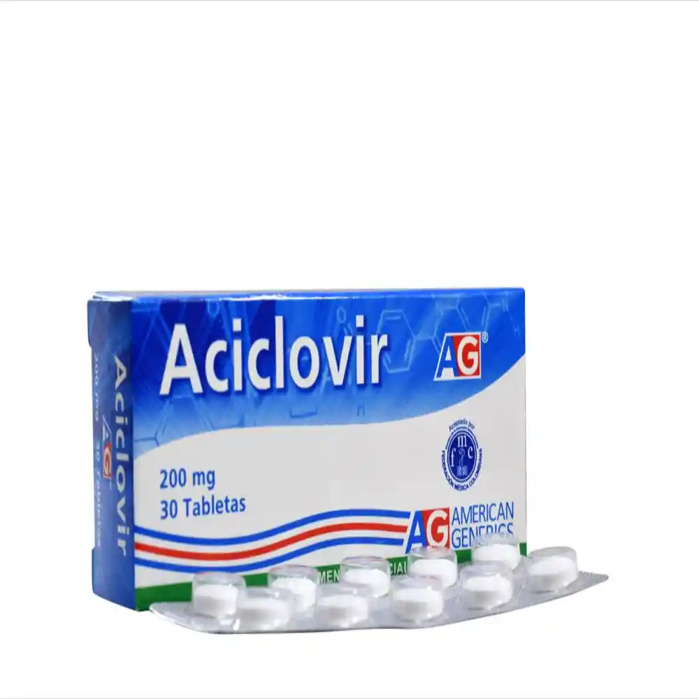 American Generics Aciclovir (200 mg)
