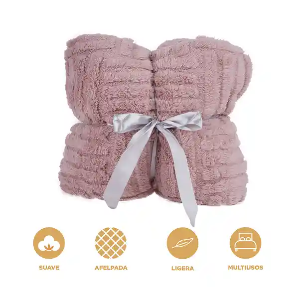 Manta Serie Rosa Miniso