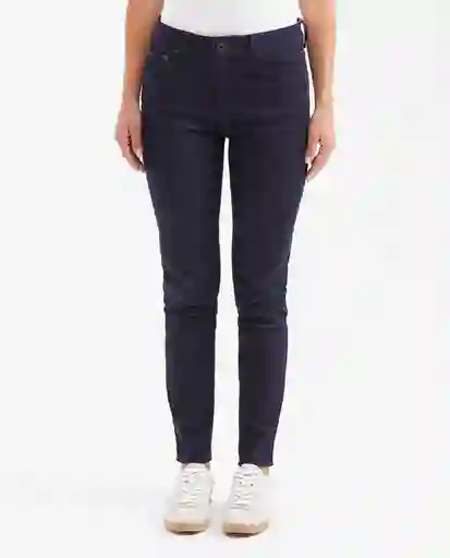 Jean Cosmo Para Mujer Azul Dark Talla 10 Chevignon