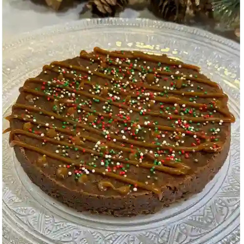 Chistmas browmie tamaño mediano