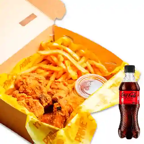 Combo Alitas X8 + Coca Cola Sin Azúcar 400 ml