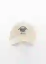 Gorra Mtc Crudo Talla 99 Mujer Mango