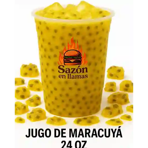 Jugo natural de maracuya