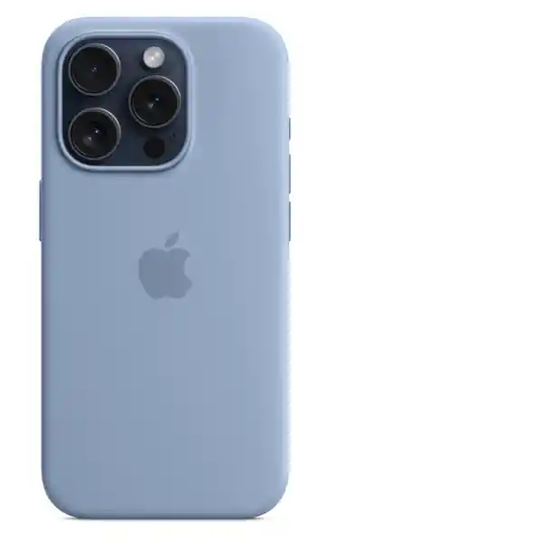 Apple Funda de Silicona Magsafe para iPhone 15 Pro Azul Invierno