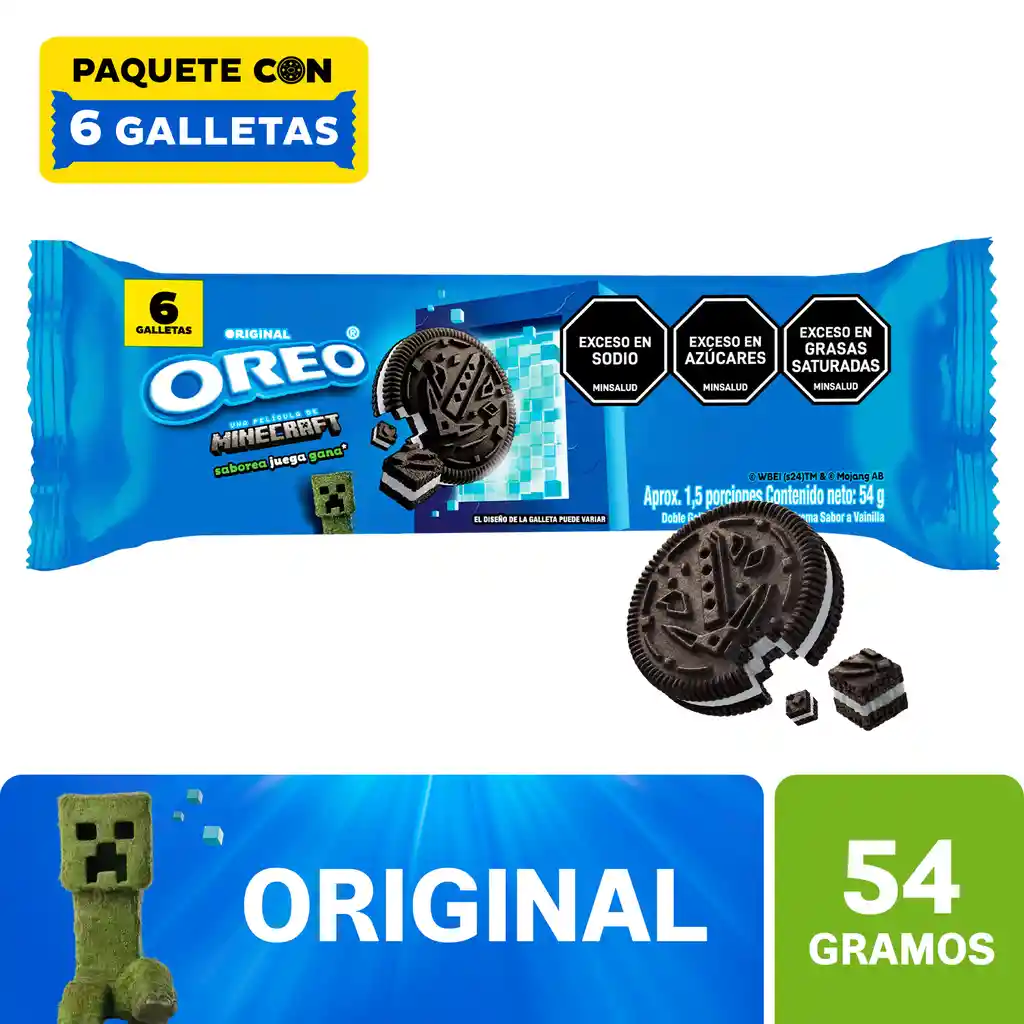 Oreo Galletas de Chocolate Sabor Original