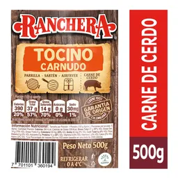 Ranchera Tocino de Cerdo Carnudo