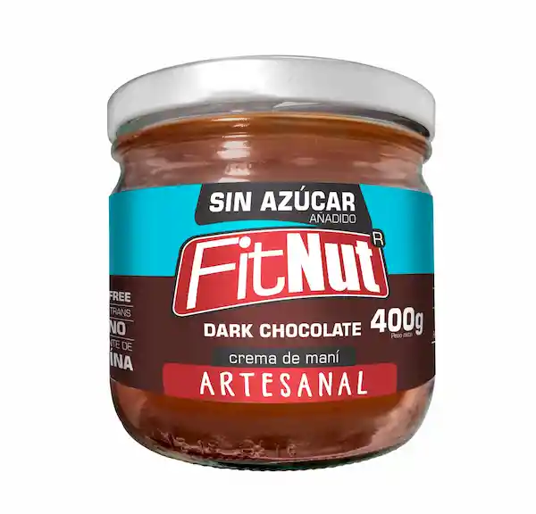 FIT NUT Crema De Maní Dark Chocolate