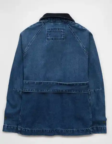Chaqueta Mujer Azul Talla: SMALL 3658936 American Eagle