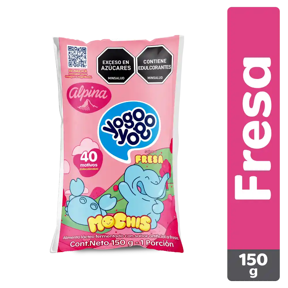 Yogo Yogo Fresa Bolsa 150g