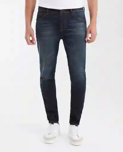 Jean Rider Masculino Azul Dark Talla 32/32 Chevignon