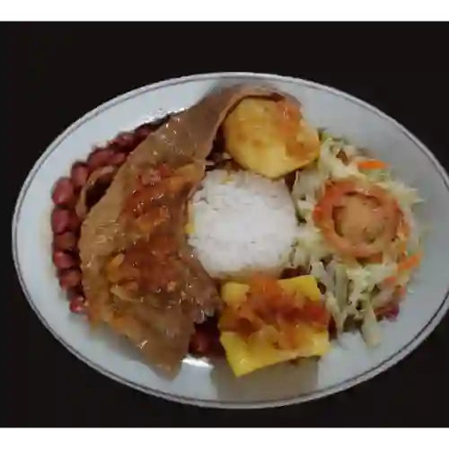 Bandeja con Lengua