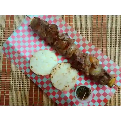 Brocheta Churrasco y Cerdo