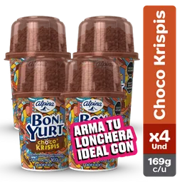 Bon Yurt Yogurt con Topping de Choco Krispis