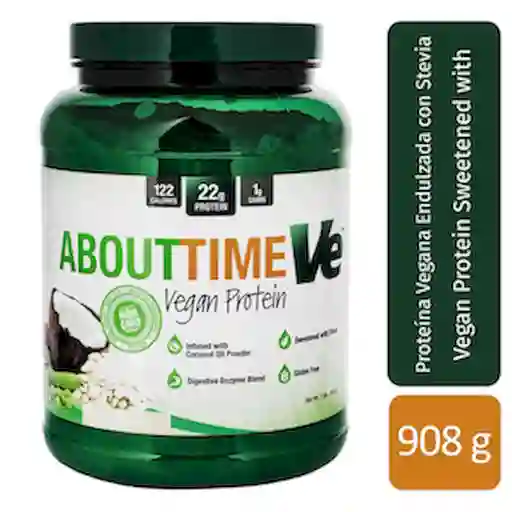 About Time Ve Proteína Vegana en Polvo Sabor a Vainilla