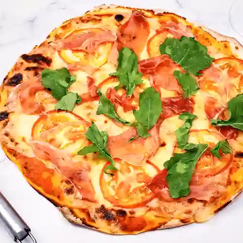 Pizza Serrano, Tomate & Rúgula