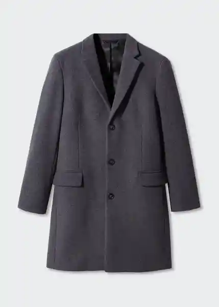 Abrigo Arizona Gris Talla XXL Hombre Mango