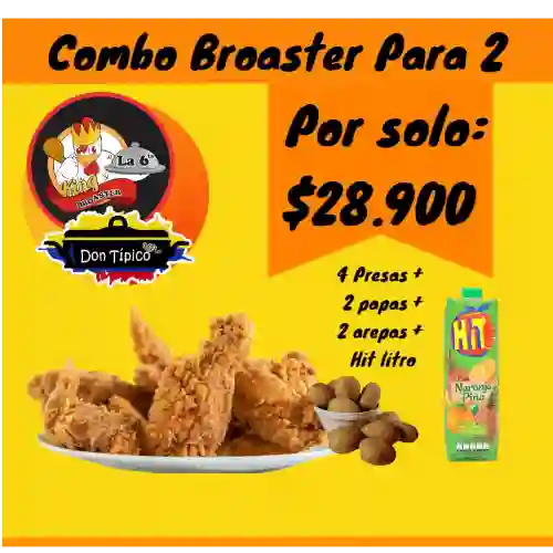 Combo Broaster para 2